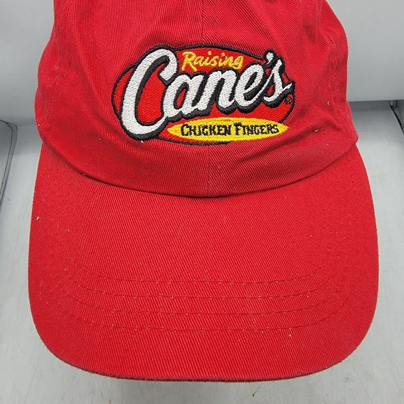 Raising Canes One Love Hat Adult Chicken Trucker Ball Cap Snapback Baseball Red - Picture 5 of 9